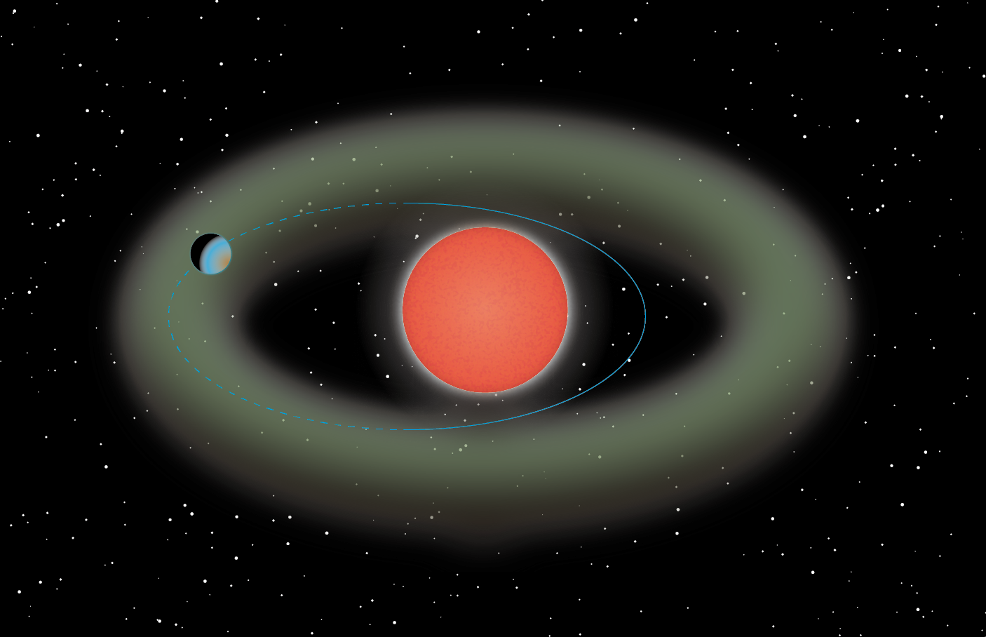 低温の恒星を回る惑星を赤外線で発見―「超地球」が生命を宿す可能性は？―